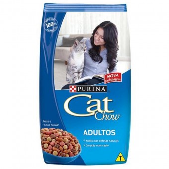 Cat Chow Adultos Peixe - 1kg